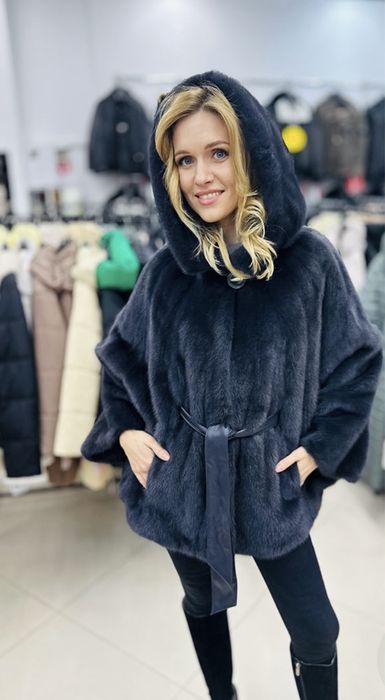 Норковая шуба новая, манто, MDK, S-M-L, хутро, норкова шуба нова