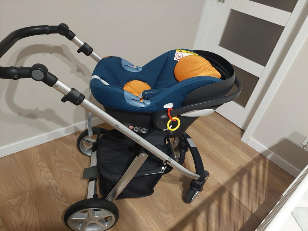 Wózek Espiro Next 2w1 + fotelik Cybex