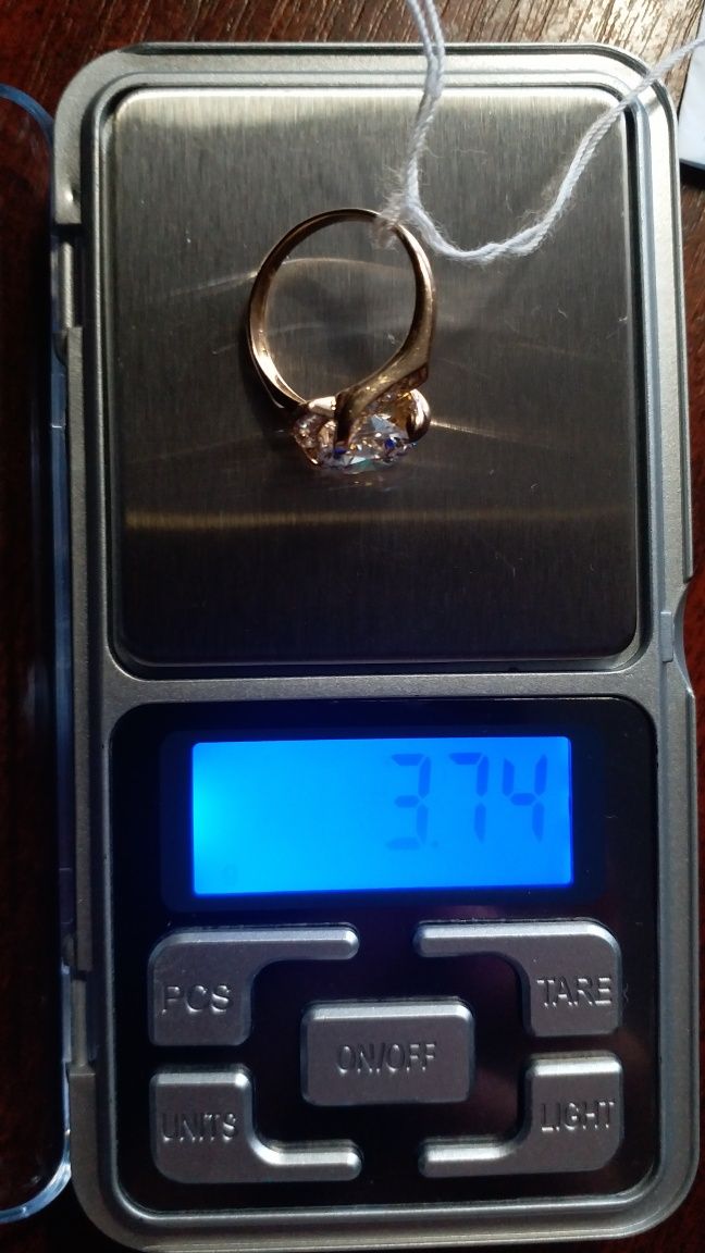 Кольцо золото 585.Новое