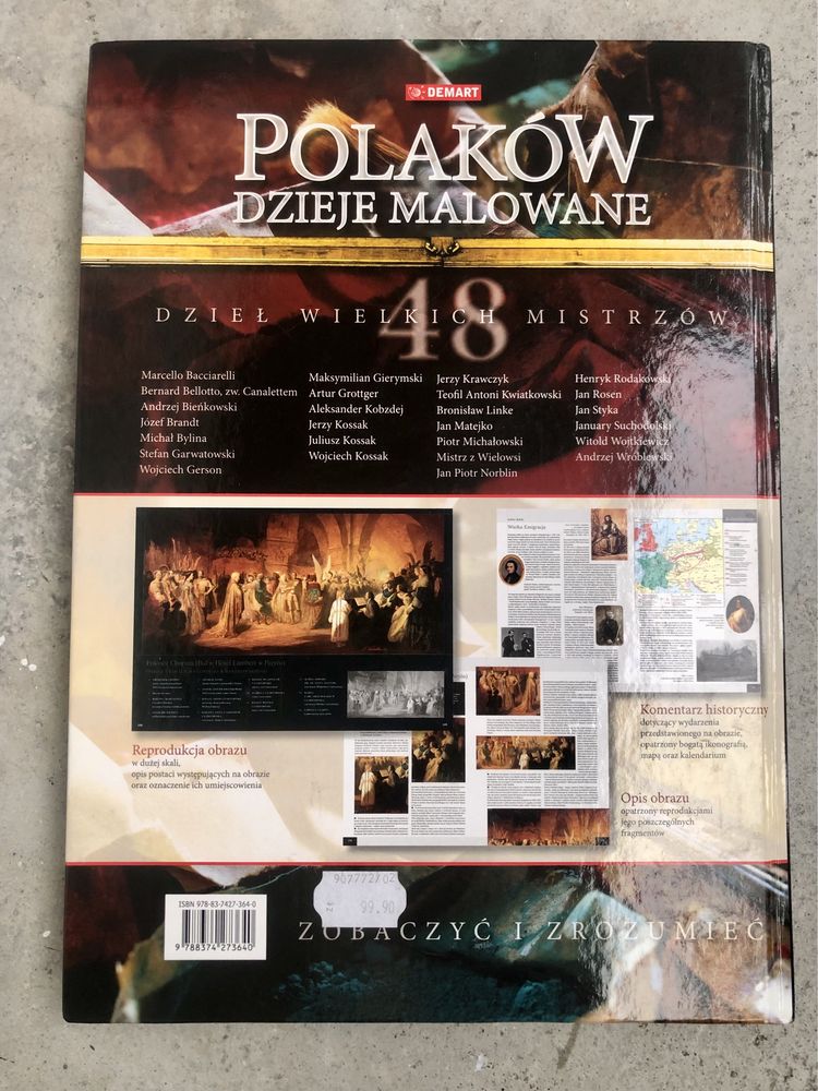 Polaków dzieje malowane książka album Elżbieta Red Olczak Demart