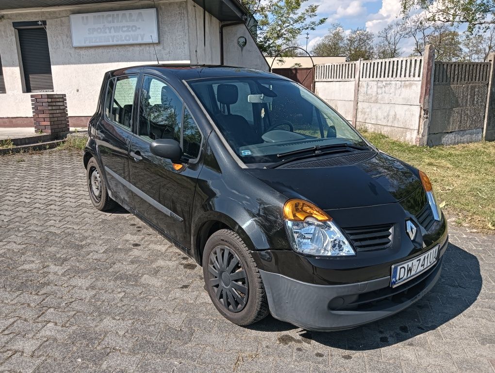 Renault Modus 160tys przebieg 1.2 benzyna klima zarejestrowany