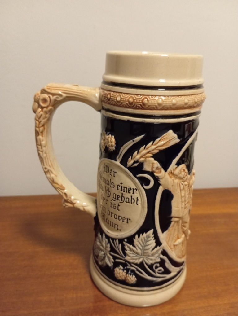 Caneca cerveja grande West Germany