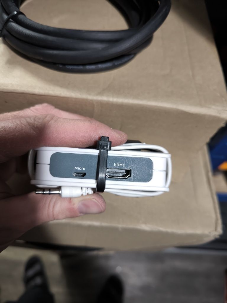 Konwerter VGA HDMI, dźwięk wraz z kablami