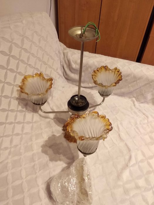 Lampa wisząca oryginał PRL lata '70