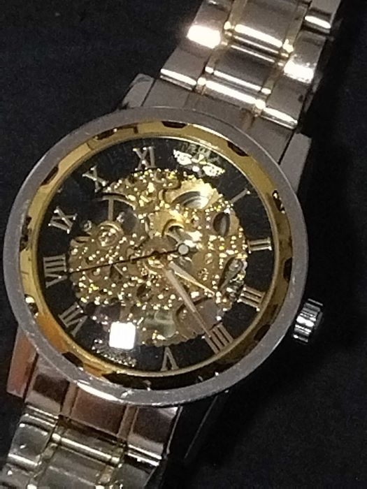 Relógio automático Skeleton/esqueleto Winner