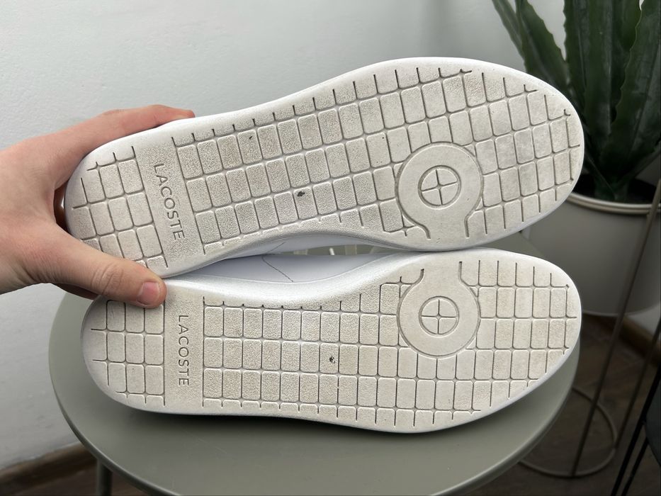 Оригінал! Кросівки шкіряні Lacoste Carnaby 42 розмір 01905