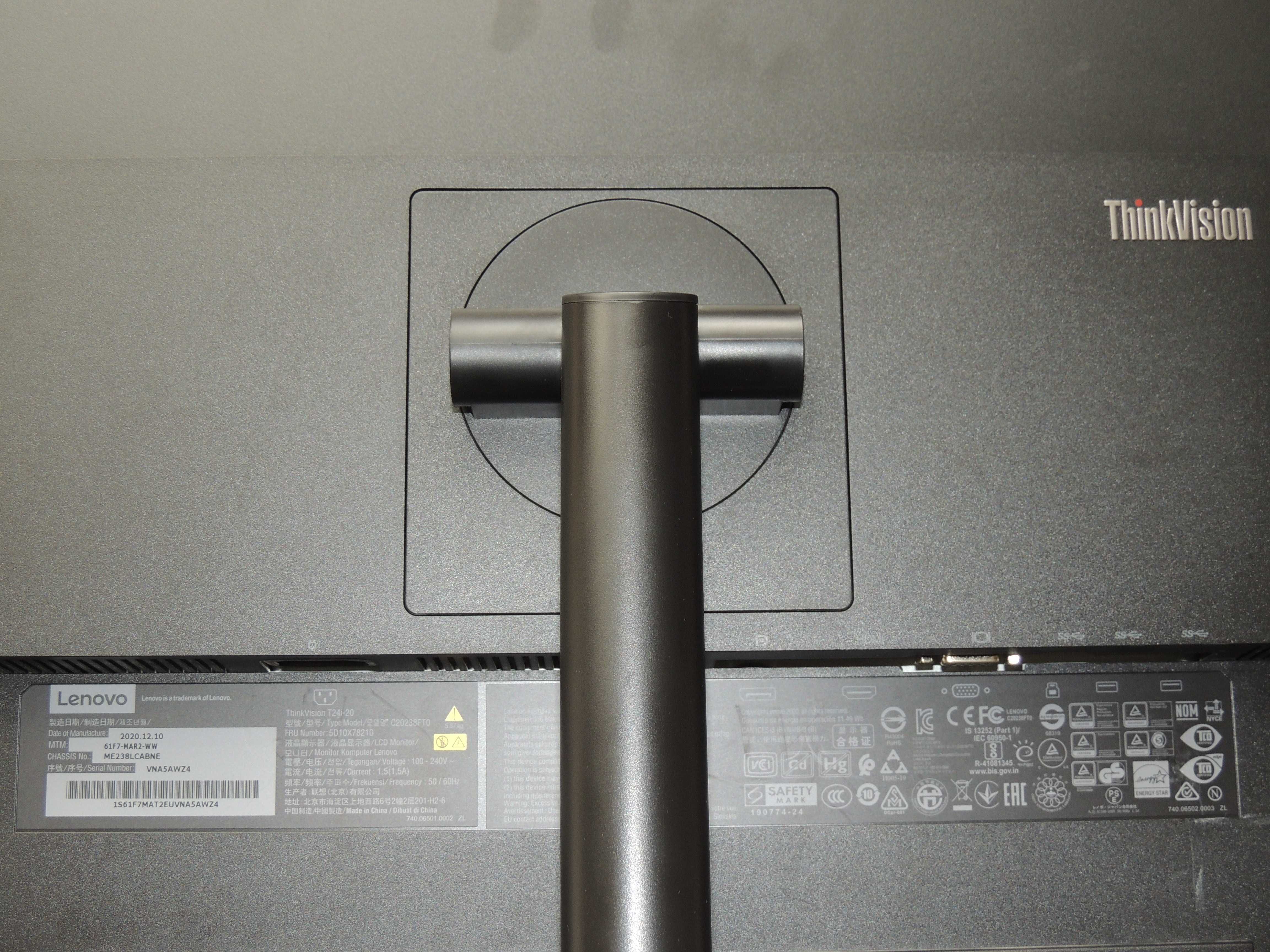 Monitor 24cale  Lenovo  T24i-20