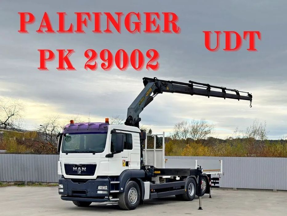 MAN TGS 26.440* SKRZYNIA 6,15m + PK 29002 + PILOT