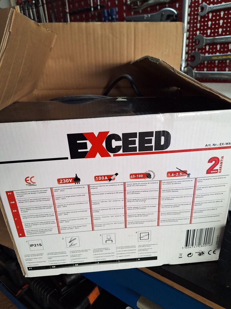 Maquina soldar EXCEED
