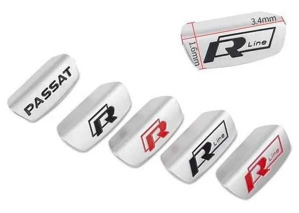 Crachá emblema Volante R Rline GTS VW Jetta Golf Passat