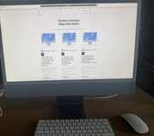 iMac 24 256GB SSD niebieski