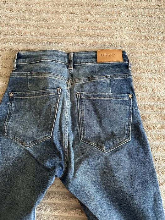 Джинси скінні з високою посадкою Mango 36 розмір