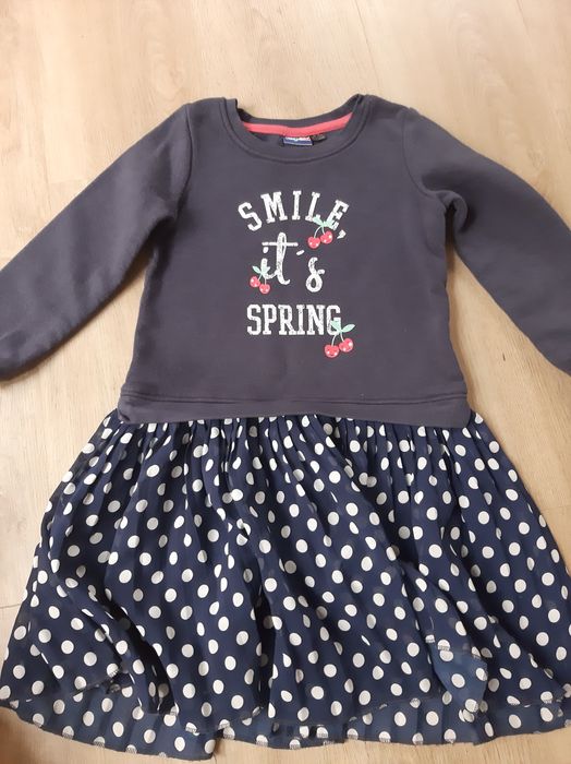 Lupilu duże 104 świąteczna sukienka i ciepła sukienka