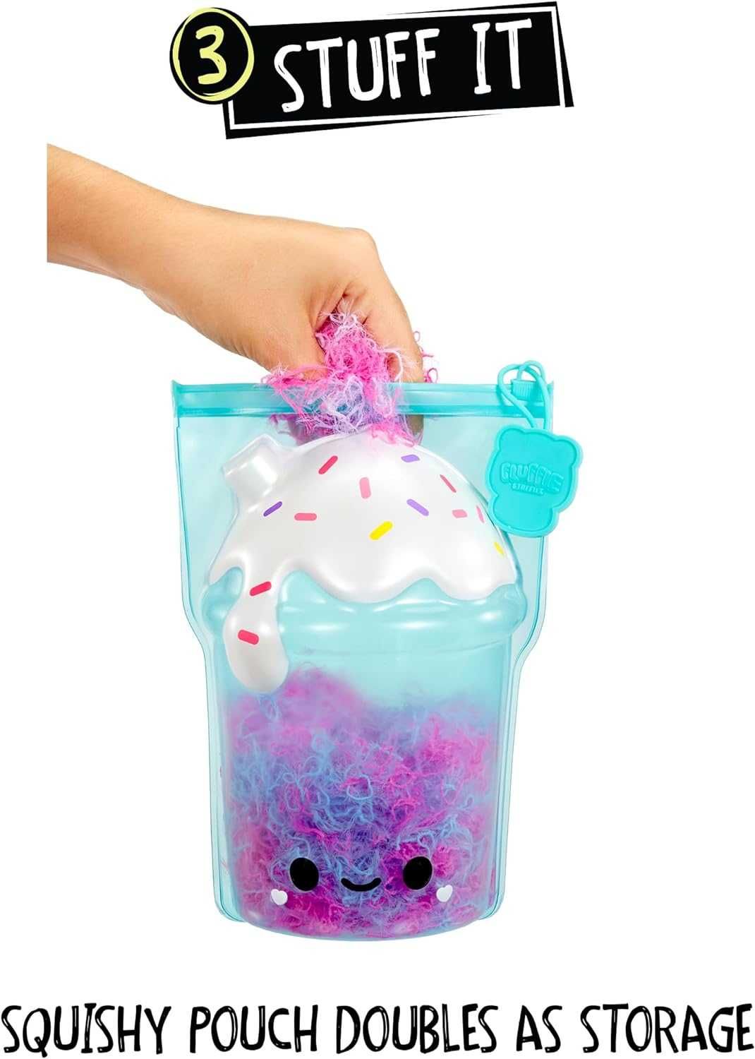 М'яка іграшка-антистрес Fluffie Stuffiez Small Plush Boba Drink Боба