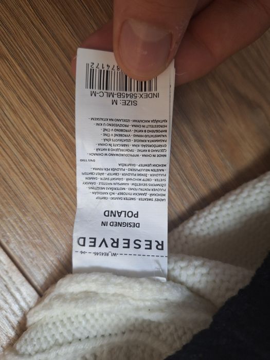 Sweter Reserved rozm. XL