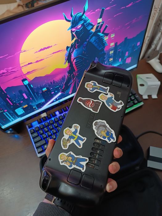 Ігрова консоль Steam Deck 512GB ÷ micro SD 512 +багато ігор+ДокСтанція