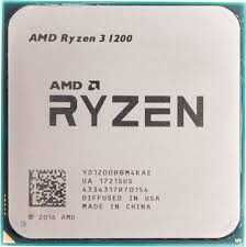 CPU AMD Ryzen 3 1200, nunca levou overclock.