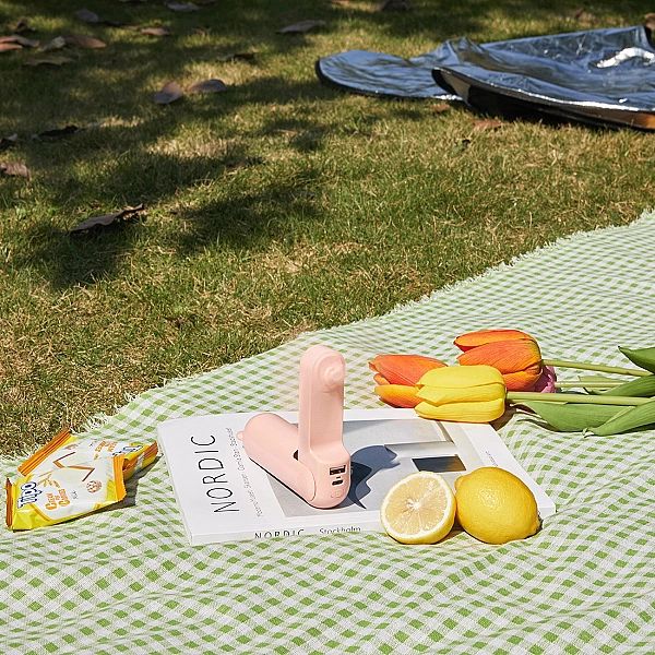 Mini wentylator Jisulife Handheld Fan Life8 przenośny wiatraczek USB z