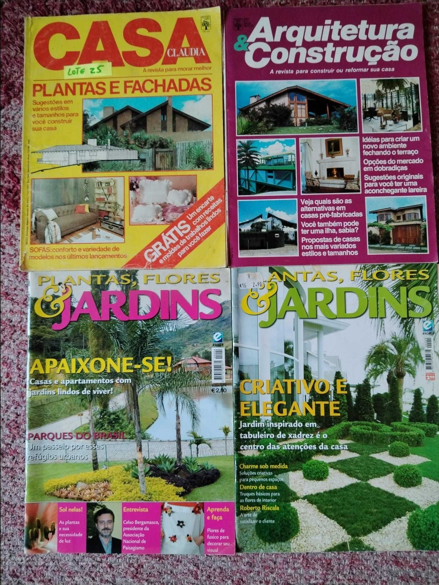 Revistas de lavores (Ponto cruz, malhas e decoração) c/moldes