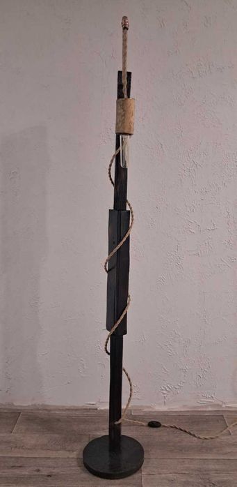 Торшер в стиле Loft. Напольный светильник. Ручная работа. Handmade