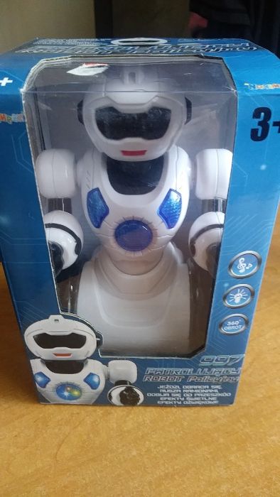Sprzedamy zabawke robot policjat