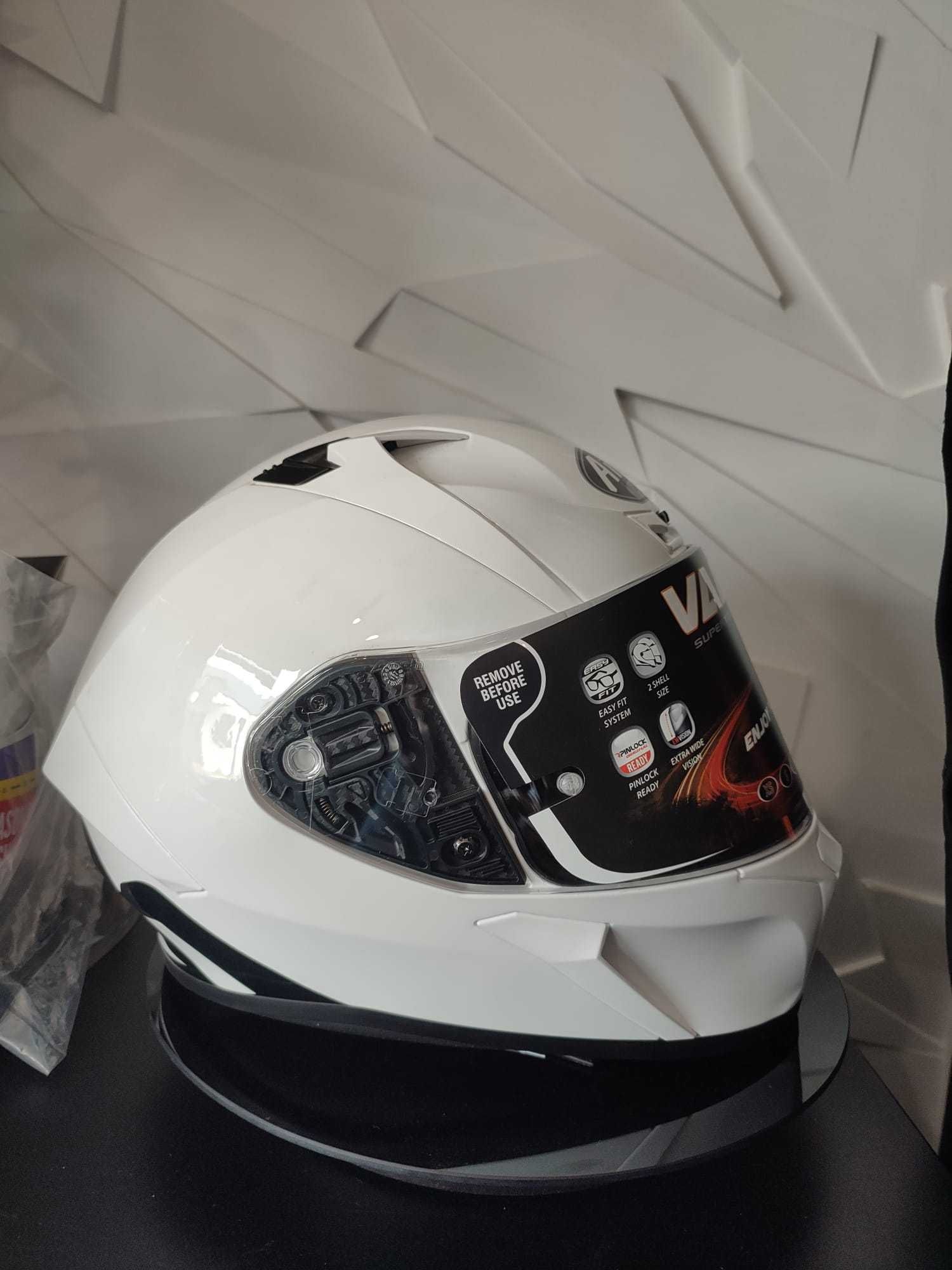 Kask Airoh VALOR WHITE GLOSS `XS raty 0%!