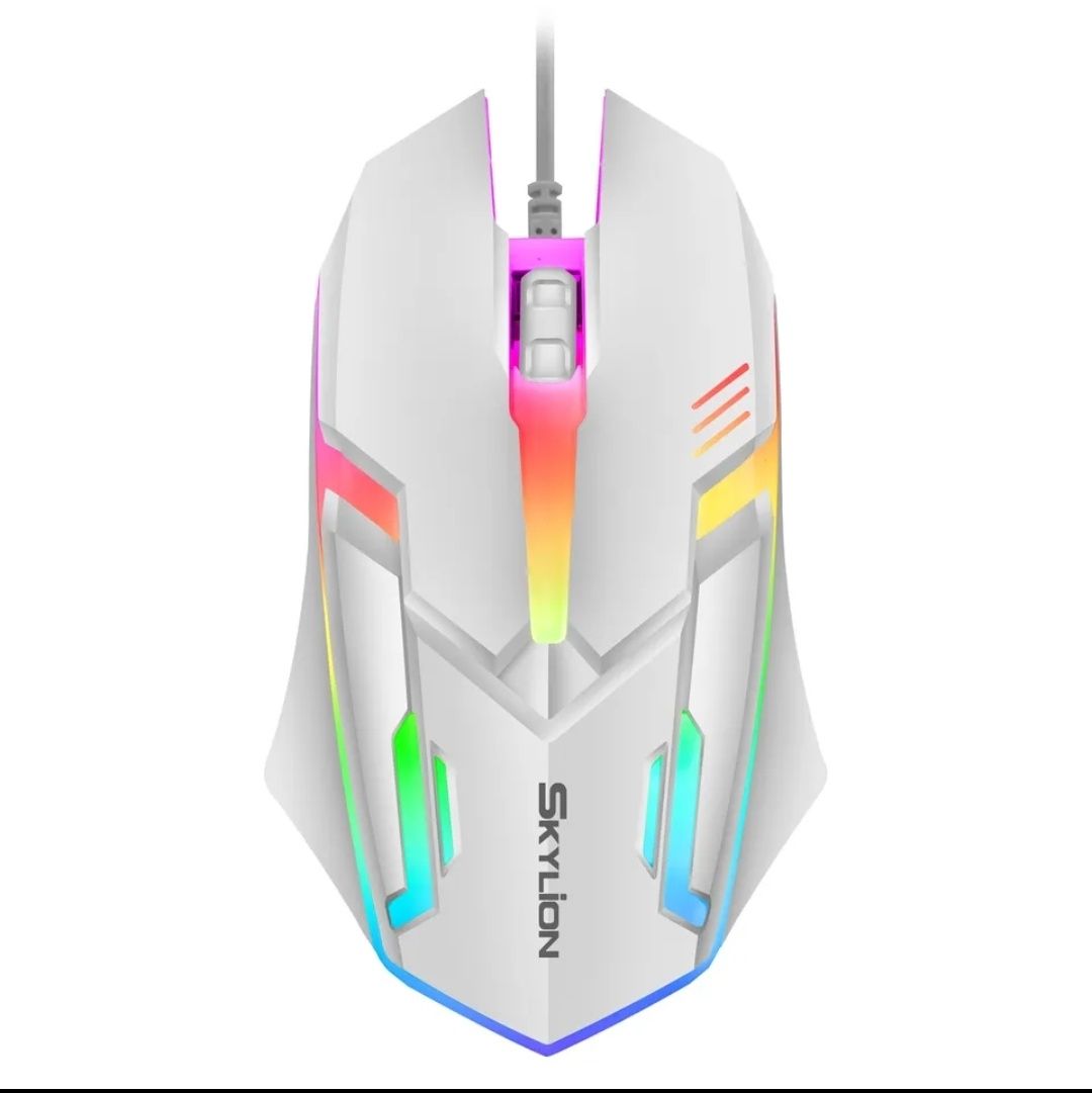 Ratos/ Mouse gaming preto e branco