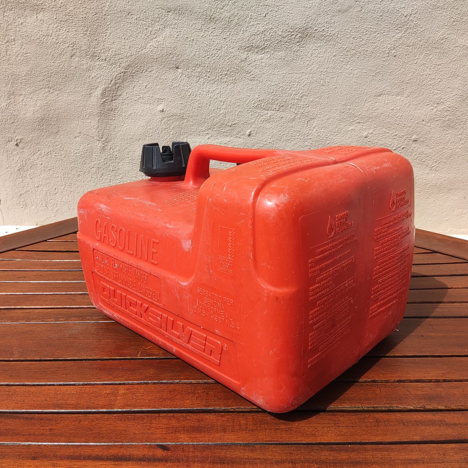 Quicksilver Gasolina 12 litros Tanque "Jerrican" - Barco