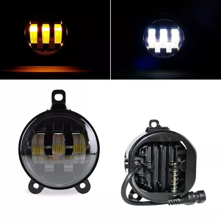 Противотуманки птф туманка фара LED 60w ВАЗ 2170 2172 Приора ,ГАЗель
