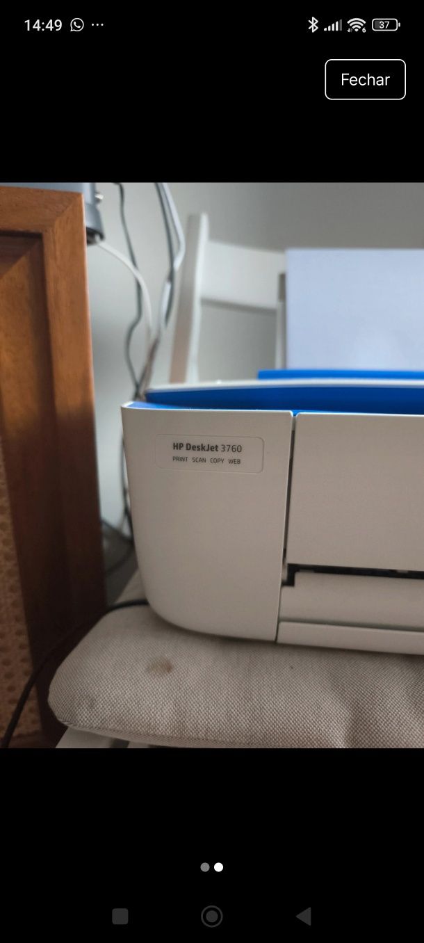 Impressora HP Deskjet 3760