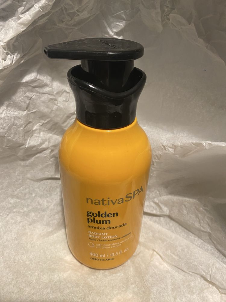 Creme corpo Hidradante Ameixa dourada