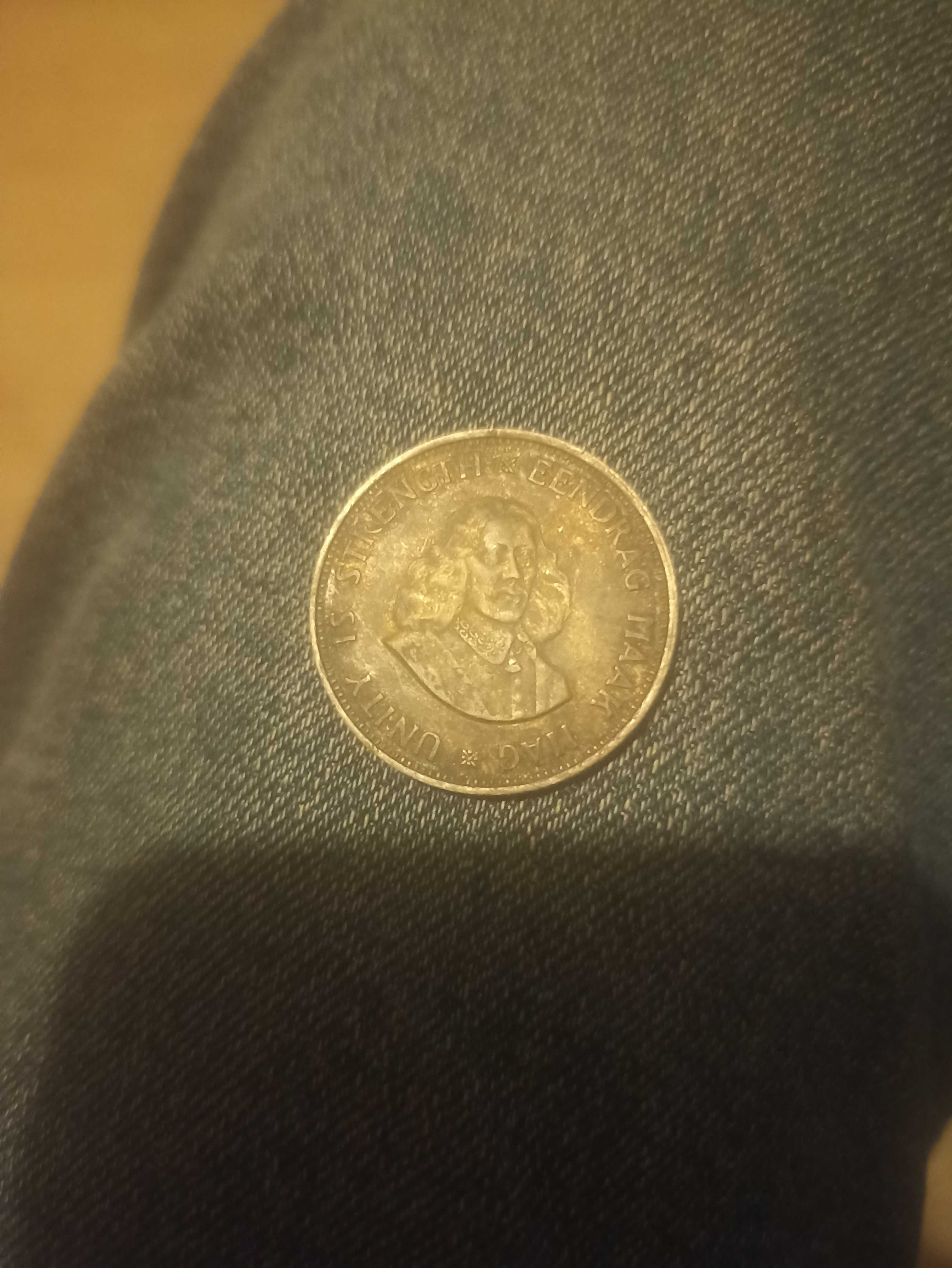 Moeda de 20 cêntimos de África do sul 1963