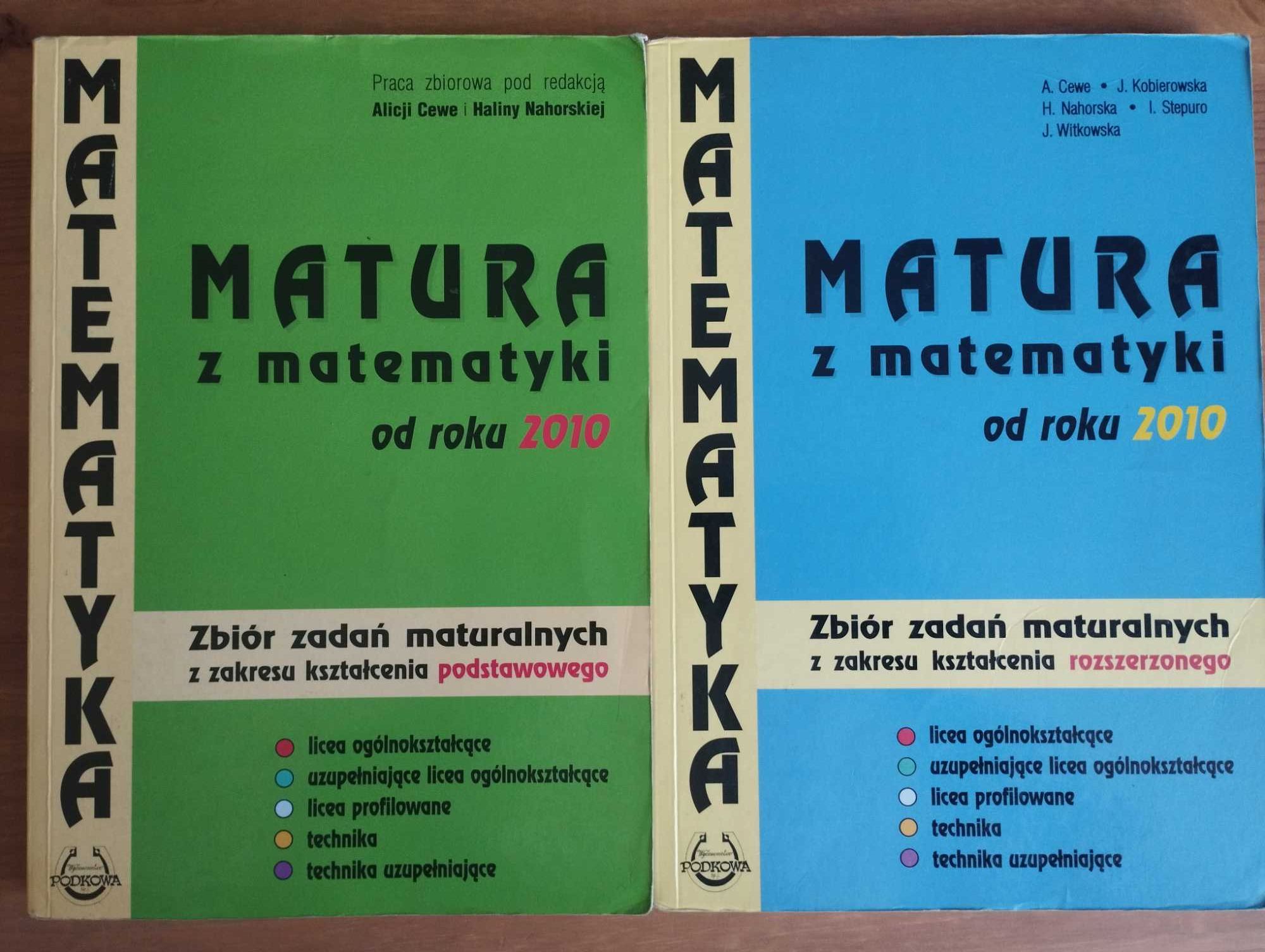 Zbiór zadań Matura z matematyki od roku 2010
