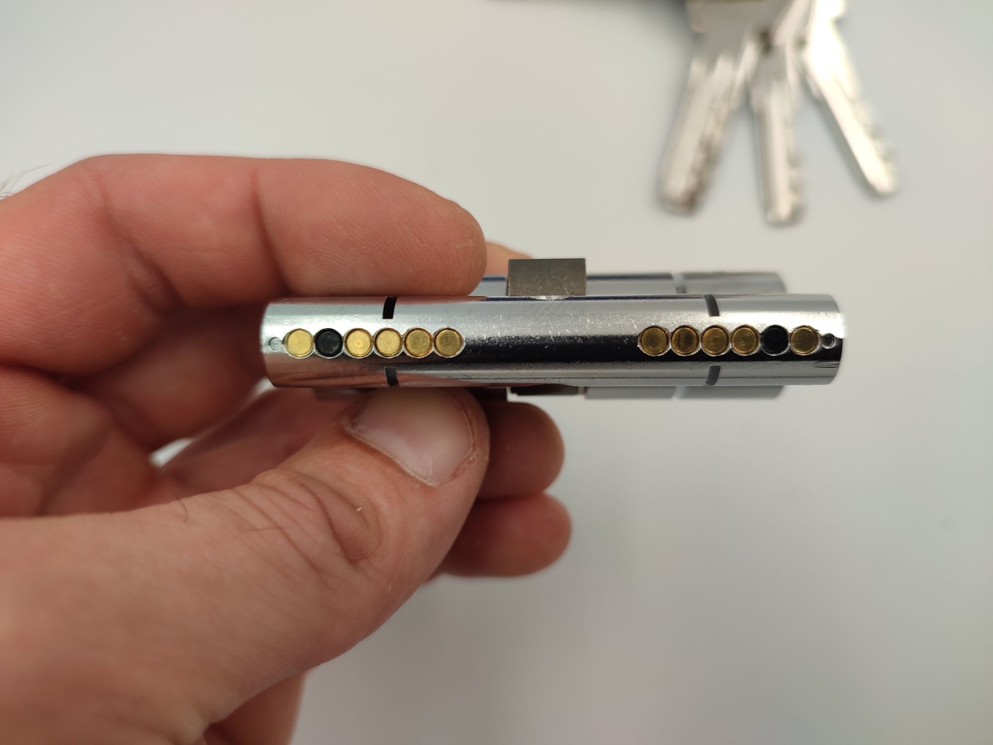 Wkładka do drzwi abus bębenkowa cylinder D6 30/30