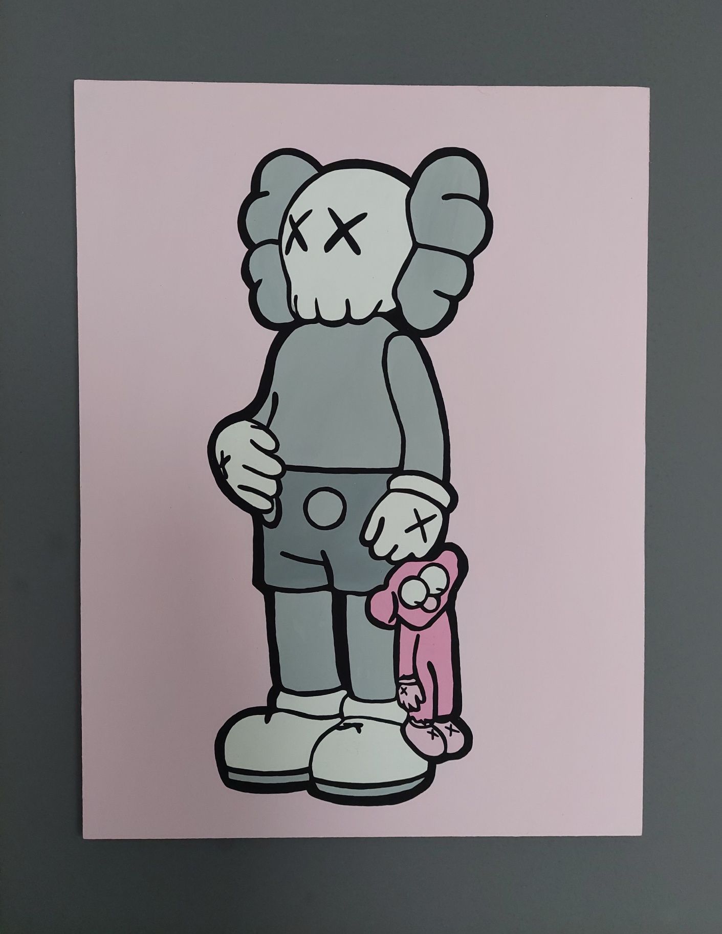 Картина KAWS 4 роботи