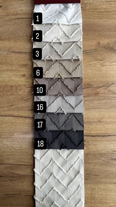 Штори букле.  Трендові штори з пошивом.  Пошиття штор, штори льон