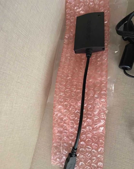 Playstation3 slim  + comando + cabos + jogo + eye pet + peça singstar