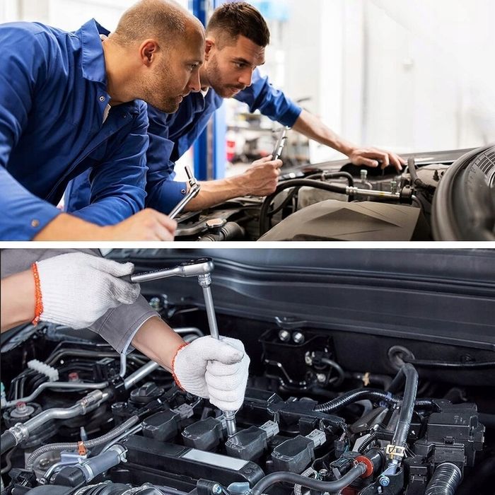 Zestaw Kluczy Nasadowych Klucze Nasadowe 46 Torx