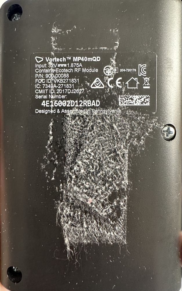 Ecotech Vortech MP40