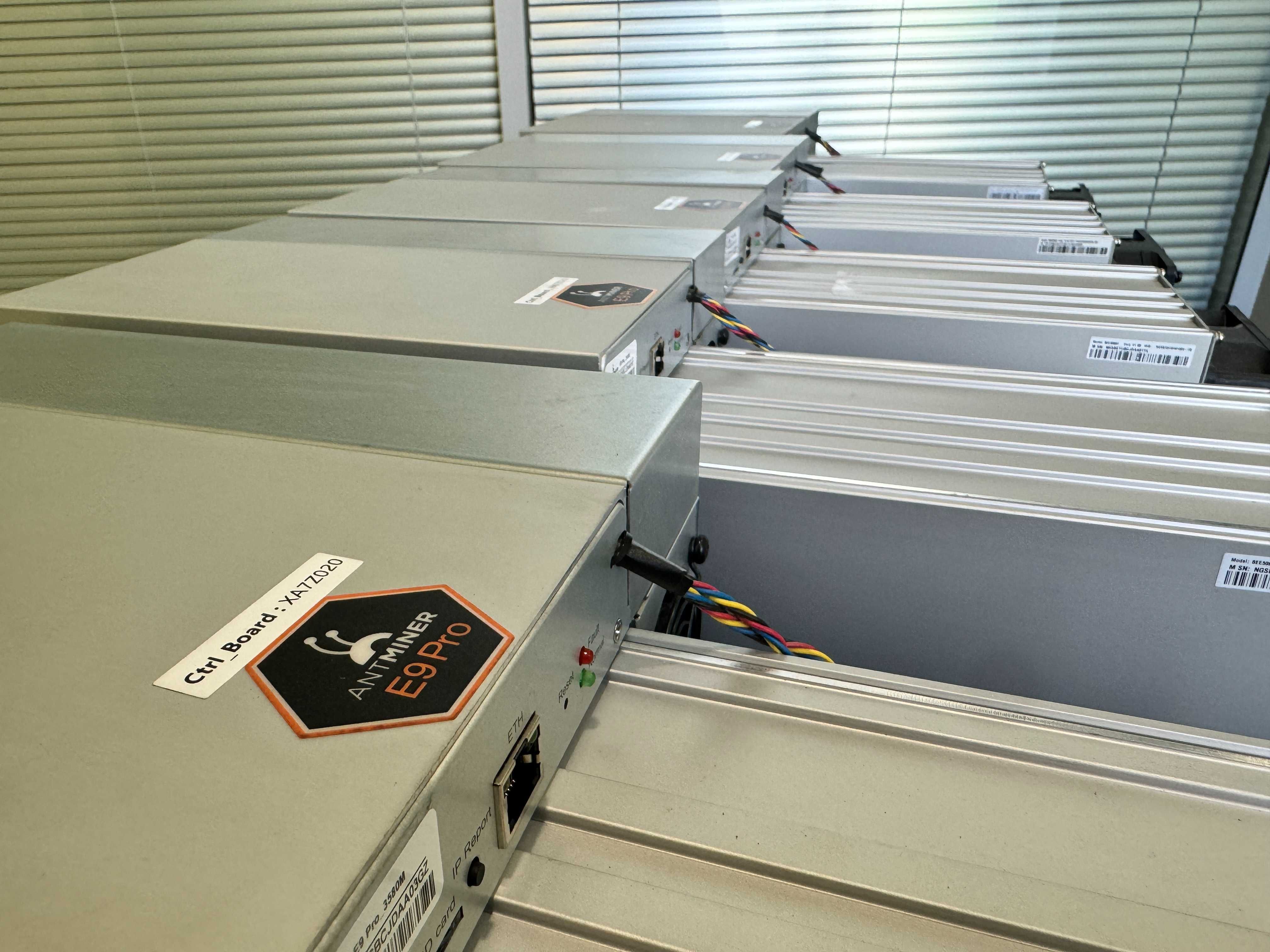 Гарантія! Б/в Майнери Asic Bitmain Antminer E9 Pro 3580 Mh! 2000 Вт