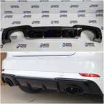 Difusor Traseiro Audi A3 8V Facelift Look RS3 (2016 a 2019)
