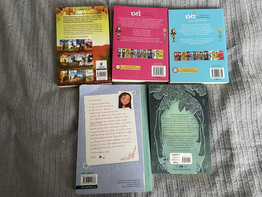 Książki dla dziewczynki 9+ Emi i inne