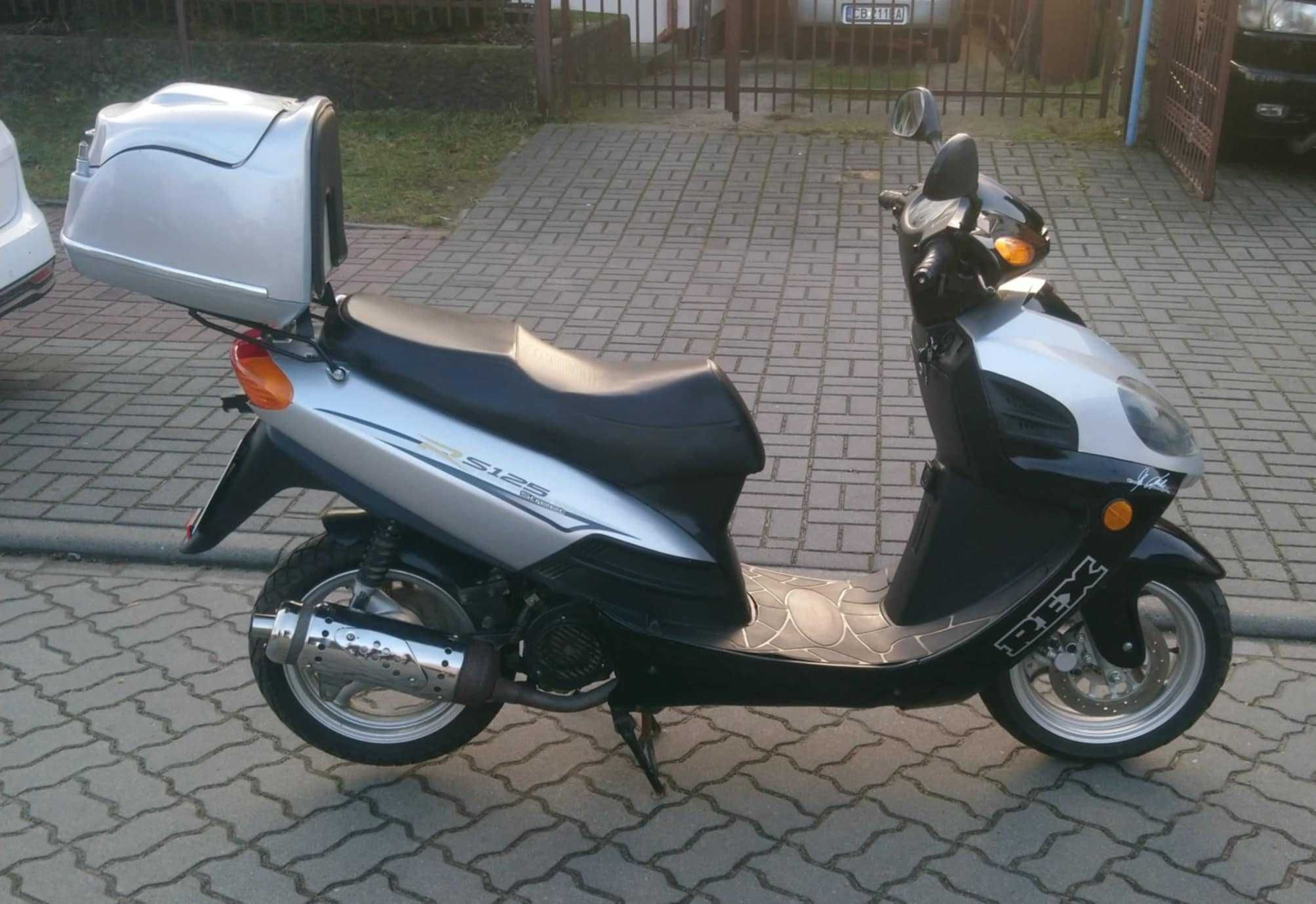 Skuter REX RS125 -  mały przebieg