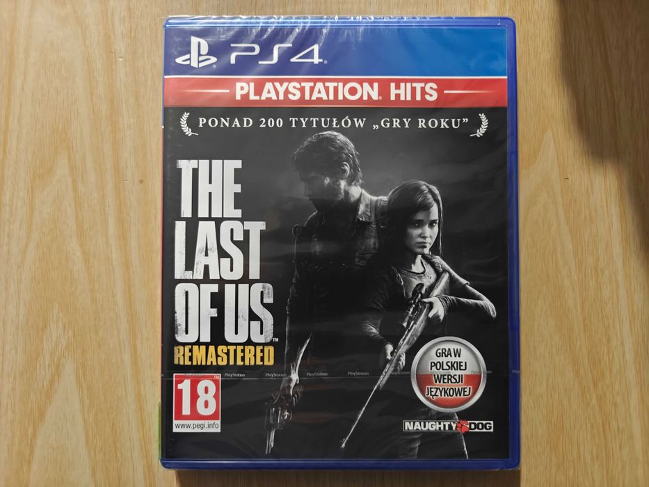 The Last of Us Remastered PL PS4 Playstation 4 zupełnie NOWA w folii