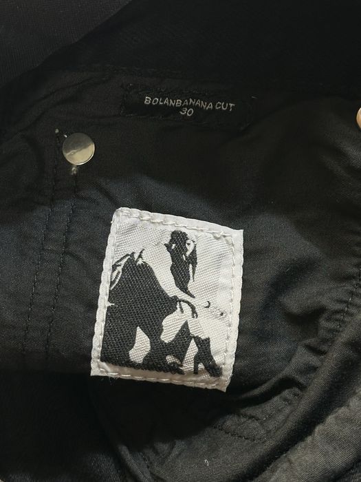 Rick Owens bolan banana cut drkshdw клеш джинси штаны джинсы черные M