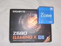 Gigabyte Z590 GAMING X + Intel Core i5-11400F