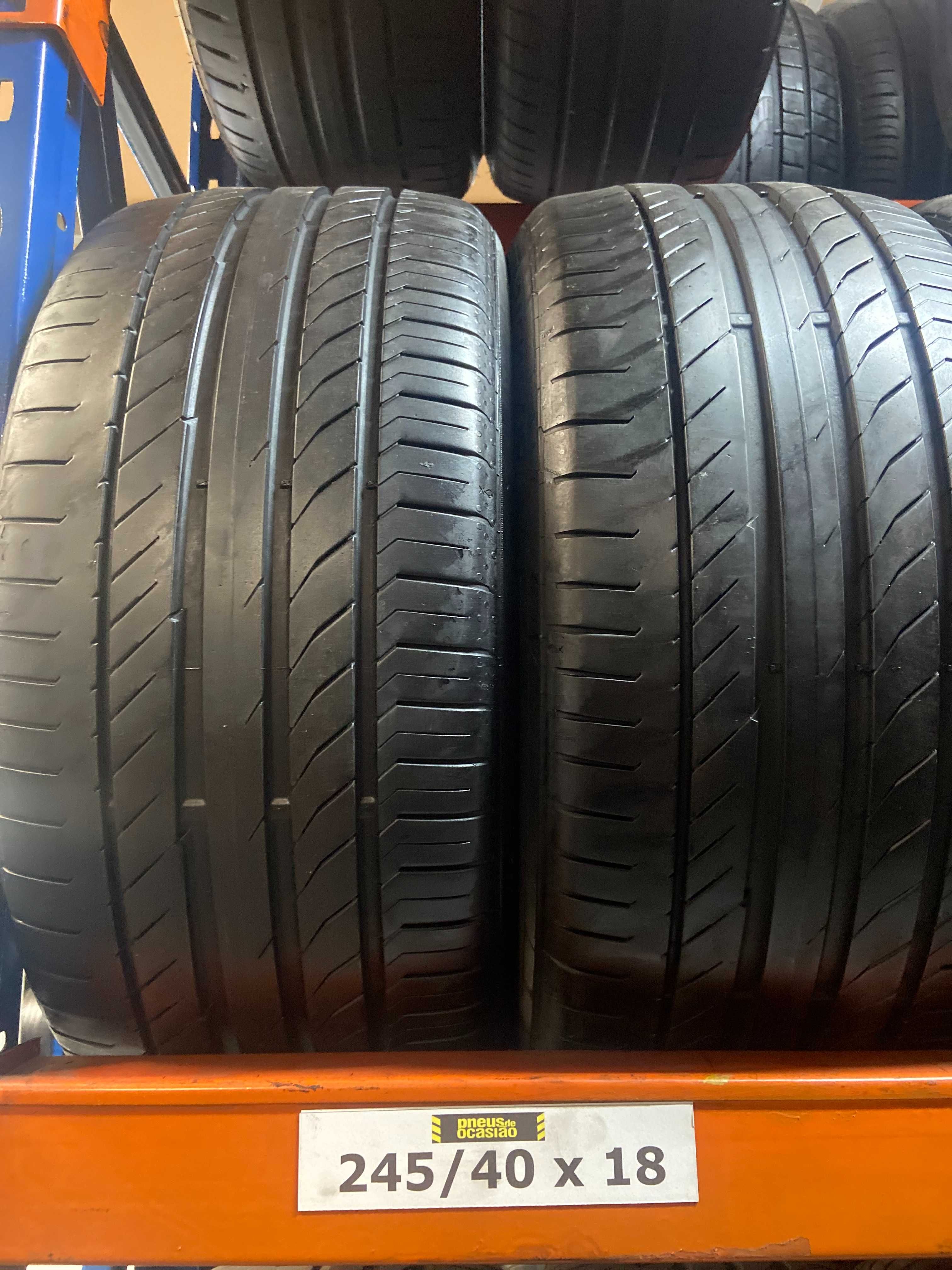 Pneus Semi-Novos 245/40 R18