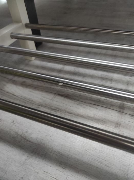 Półka na buty biała