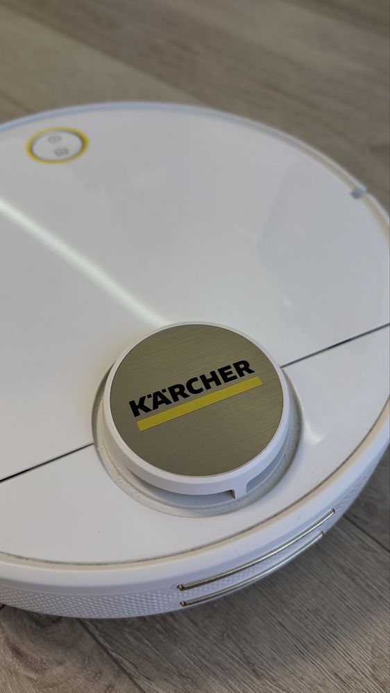 2 в 1 Робот пилосос з миттям підлоги Karcher rcv 3, як новий