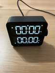 Timer pomodoro minimal desk setup zegarek